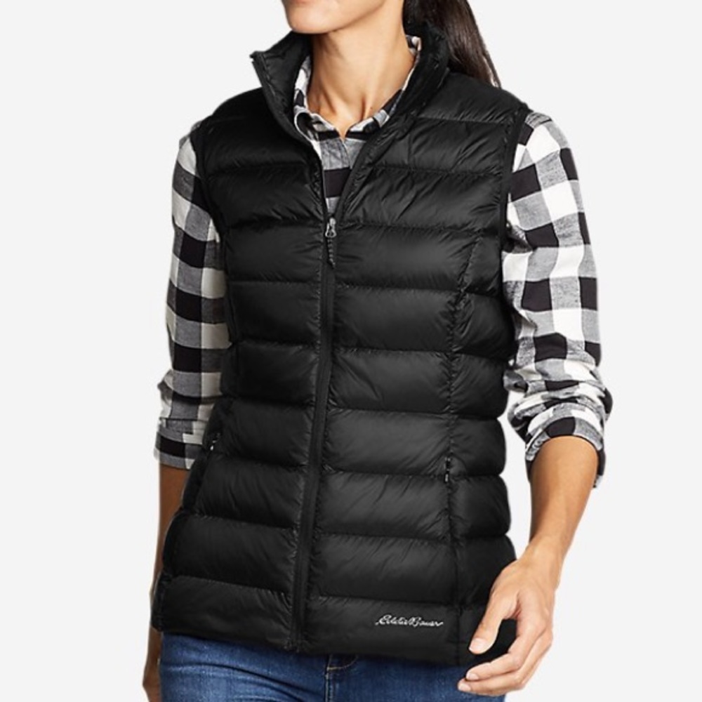 Black Eddie Bauer CirrusLite Down Vest